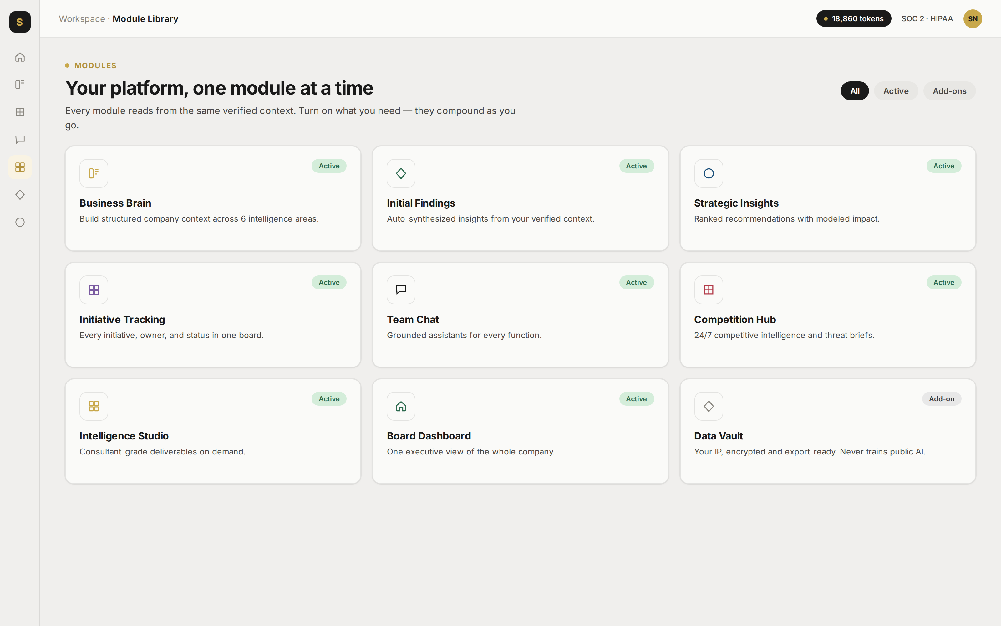 Module library